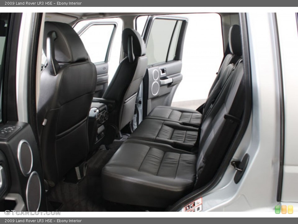Ebony Interior Photo for the 2009 Land Rover LR3 HSE #63180427