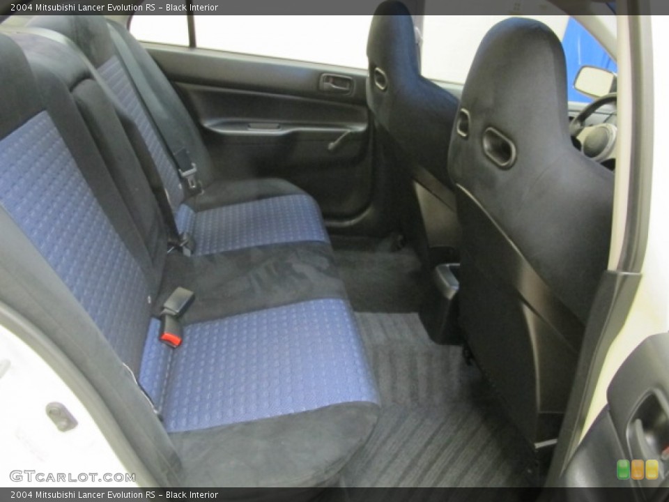 Black Interior Photo for the 2004 Mitsubishi Lancer Evolution RS #63180532