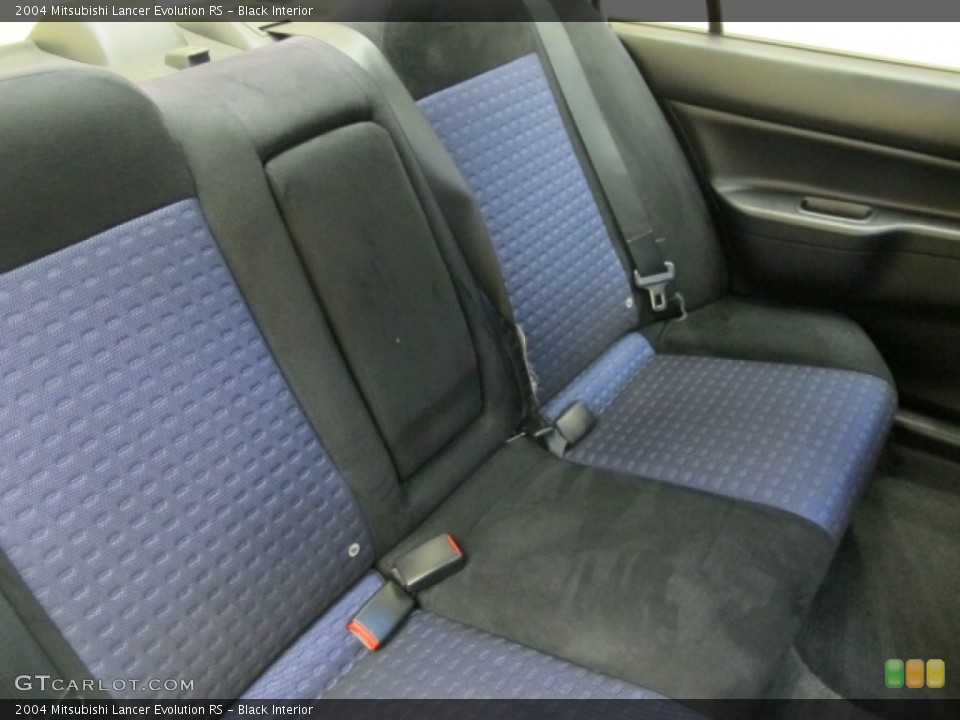 Black Interior Photo for the 2004 Mitsubishi Lancer Evolution RS #63180541