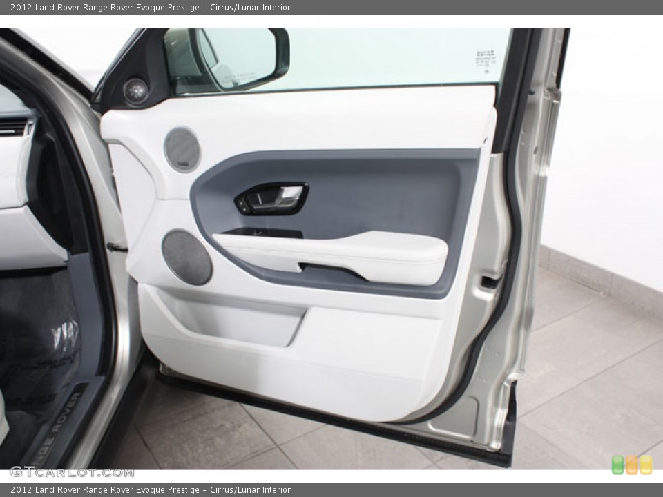 Cirrus/Lunar Interior Door Panel for the 2012 Land Rover Range Rover Evoque Prestige #63181441