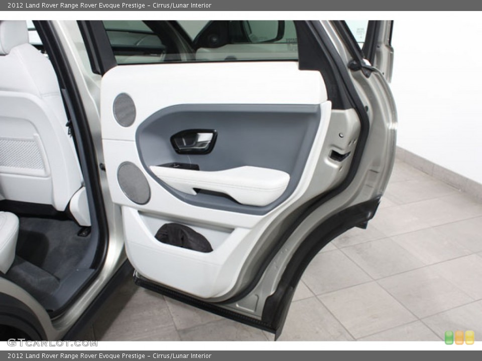 Cirrus/Lunar Interior Door Panel for the 2012 Land Rover Range Rover Evoque Prestige #63181444