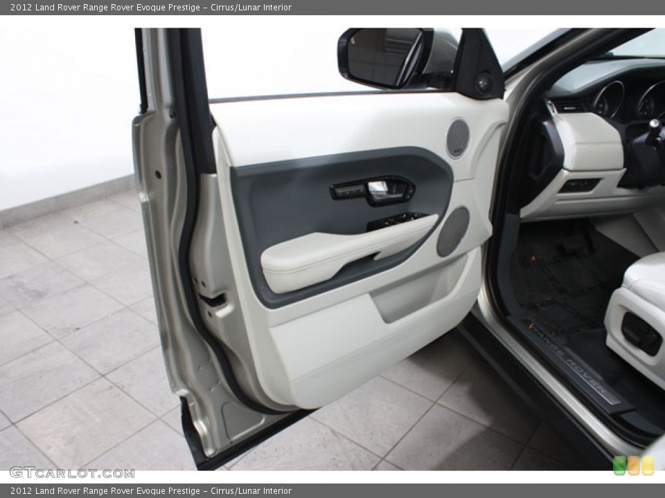 Cirrus/Lunar Interior Door Panel for the 2012 Land Rover Range Rover Evoque Prestige #63181450