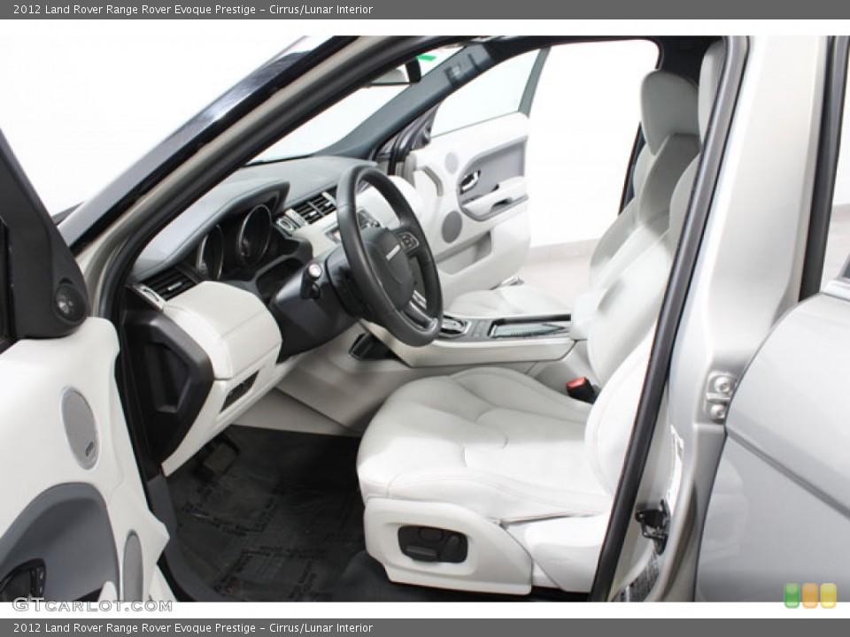 Cirrus/Lunar Interior Photo for the 2012 Land Rover Range Rover Evoque Prestige #63181459