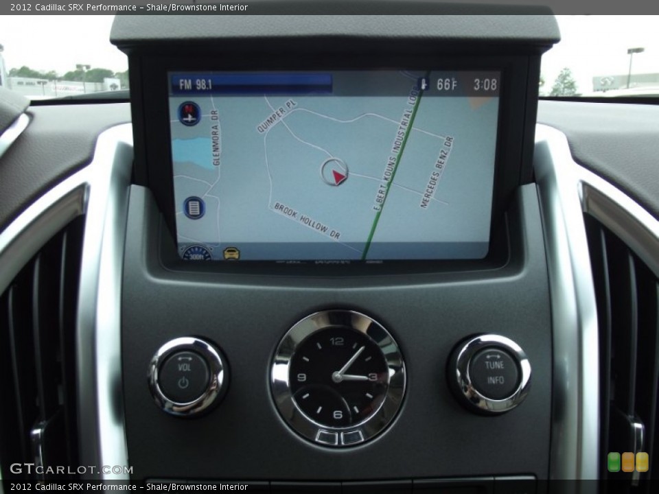 Shale/Brownstone Interior Navigation for the 2012 Cadillac SRX Performance #63186403