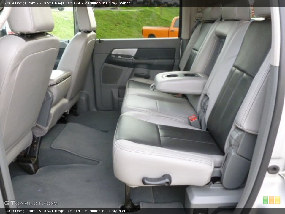 Medium Slate Gray Interior Rear Seat for the 2009 Dodge Ram 2500 SXT Mega Cab 4x4 #63189687