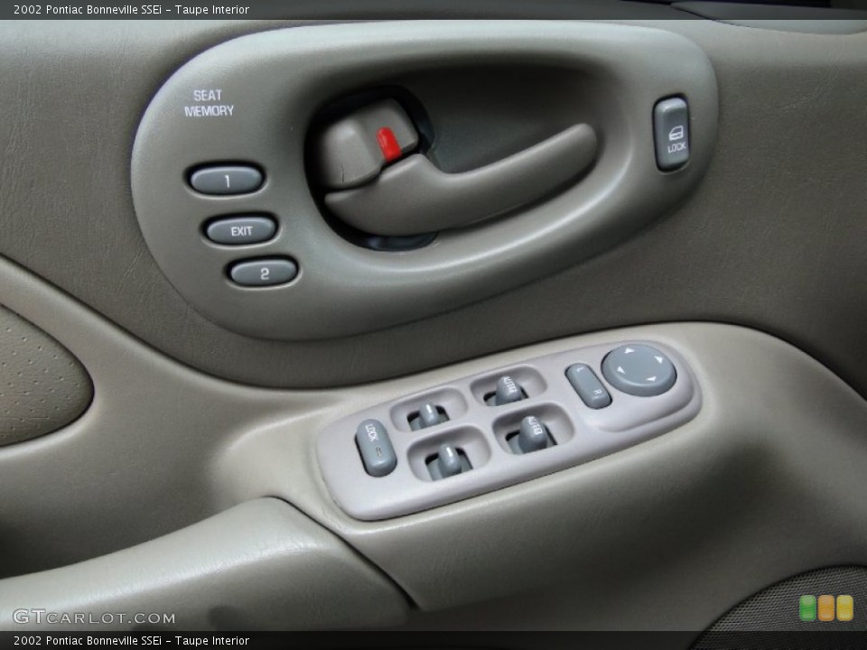Taupe Interior Controls for the 2002 Pontiac Bonneville SSEi #63192205