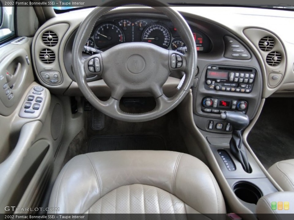 Taupe Interior Dashboard for the 2002 Pontiac Bonneville SSEi #63192241