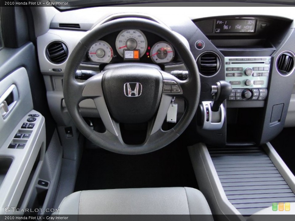 Gray Interior Dashboard for the 2010 Honda Pilot LX #63193330