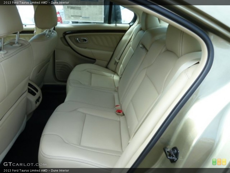 Dune Interior Rear Seat for the 2013 Ford Taurus Limited AWD #63193711