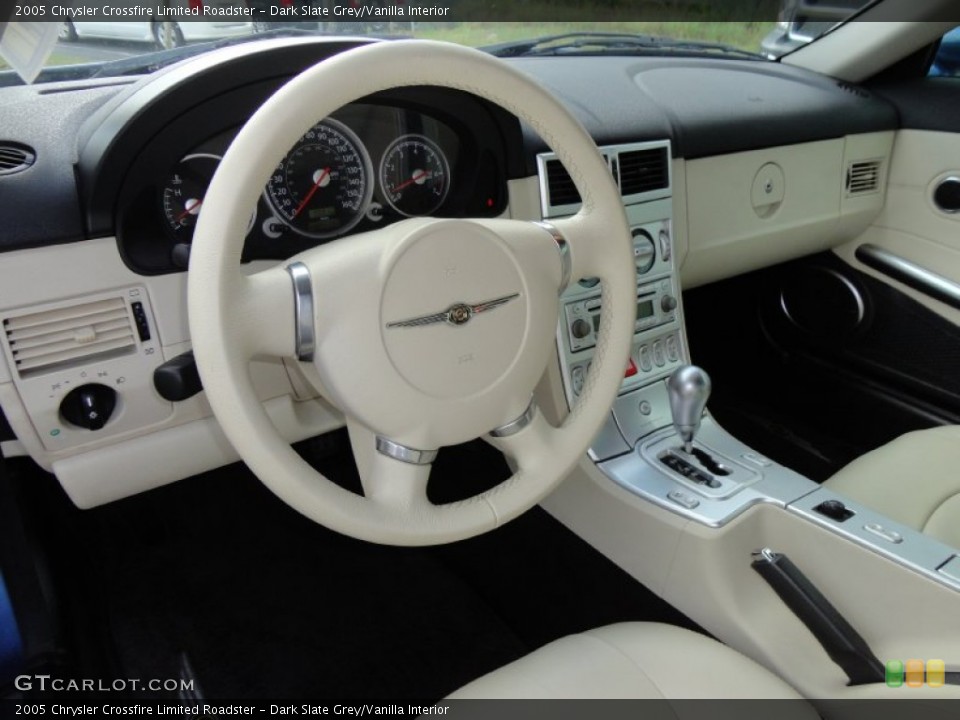 Dark Slate Grey/Vanilla Interior Dashboard for the 2005 Chrysler Crossfire Limited Roadster #63195988