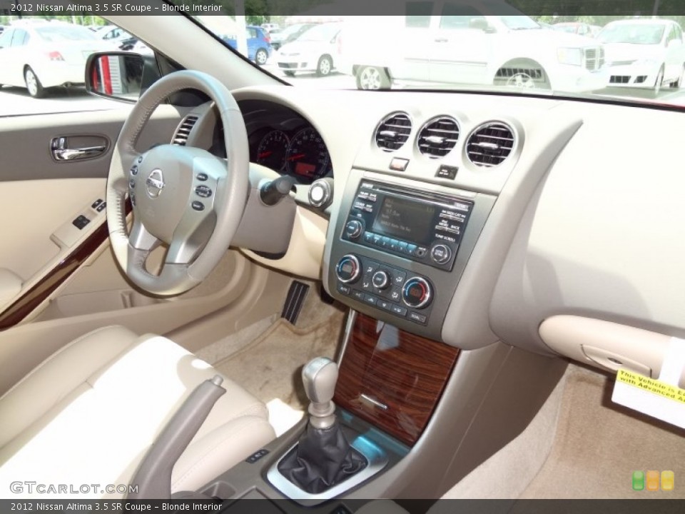 Blonde Interior Photo for the 2012 Nissan Altima 3.5 SR Coupe #63196378