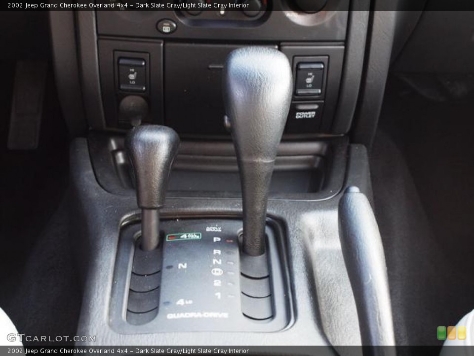 Dark Slate Gray/Light Slate Gray Interior Transmission for the 2002 Jeep Grand Cherokee Overland 4x4 #63197241