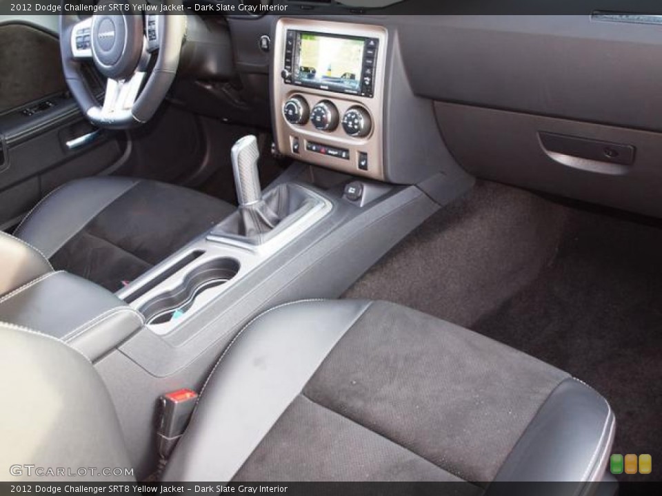 Dark Slate Gray Interior Photo for the 2012 Dodge Challenger SRT8 Yellow Jacket #63197421