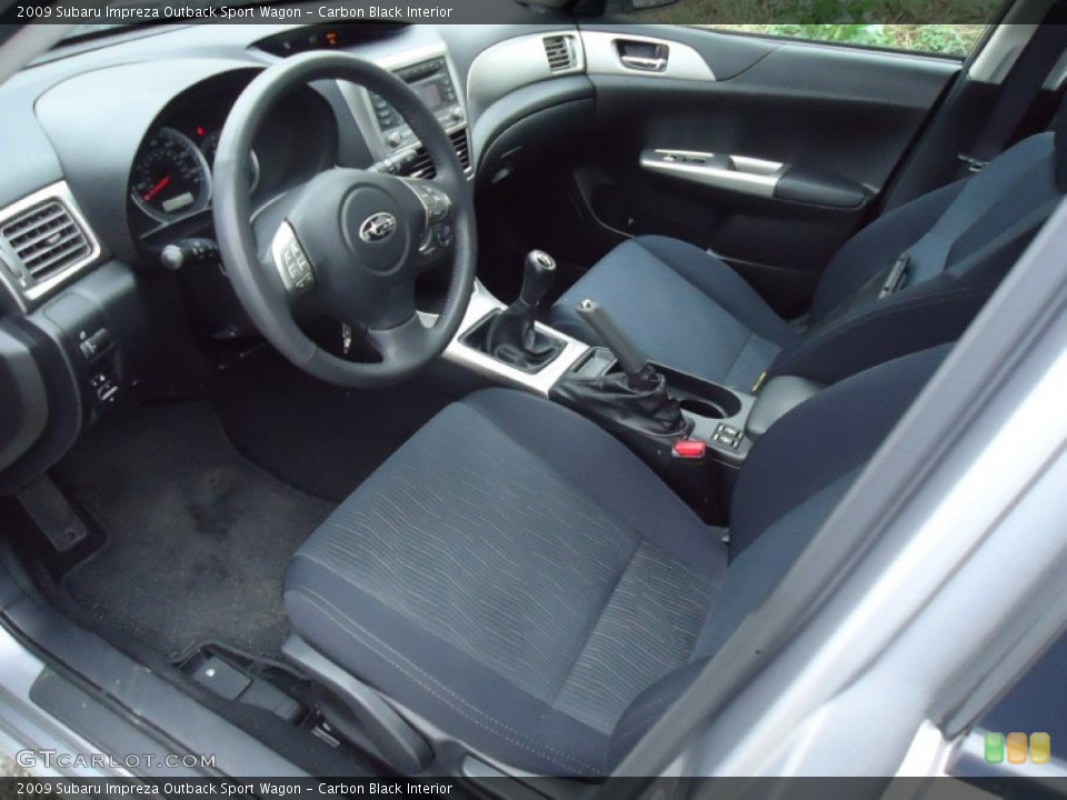 Carbon Black Interior Photo for the 2009 Subaru Impreza Outback Sport Wagon #63198442