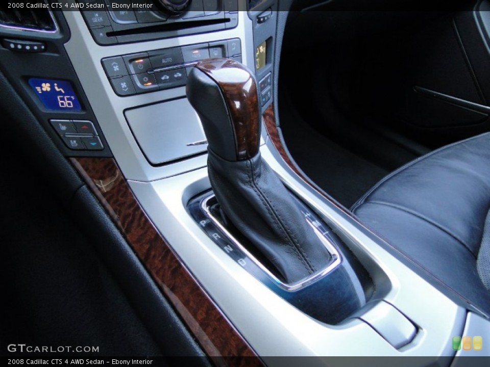 Ebony Interior Transmission for the 2008 Cadillac CTS 4 AWD Sedan #63198457
