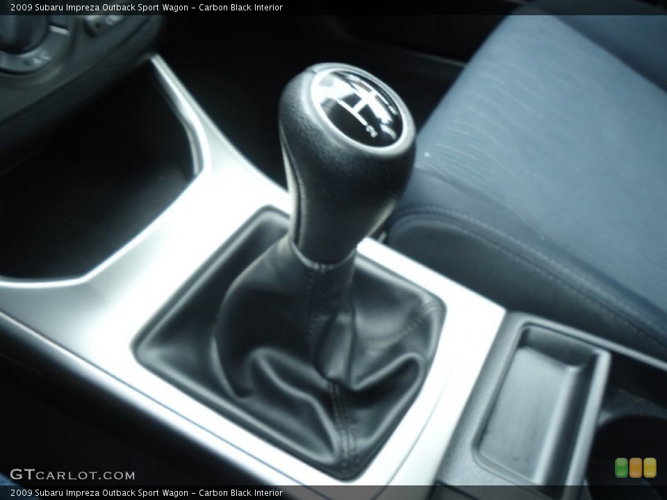 Carbon Black Interior Transmission for the 2009 Subaru Impreza Outback Sport Wagon #63198712