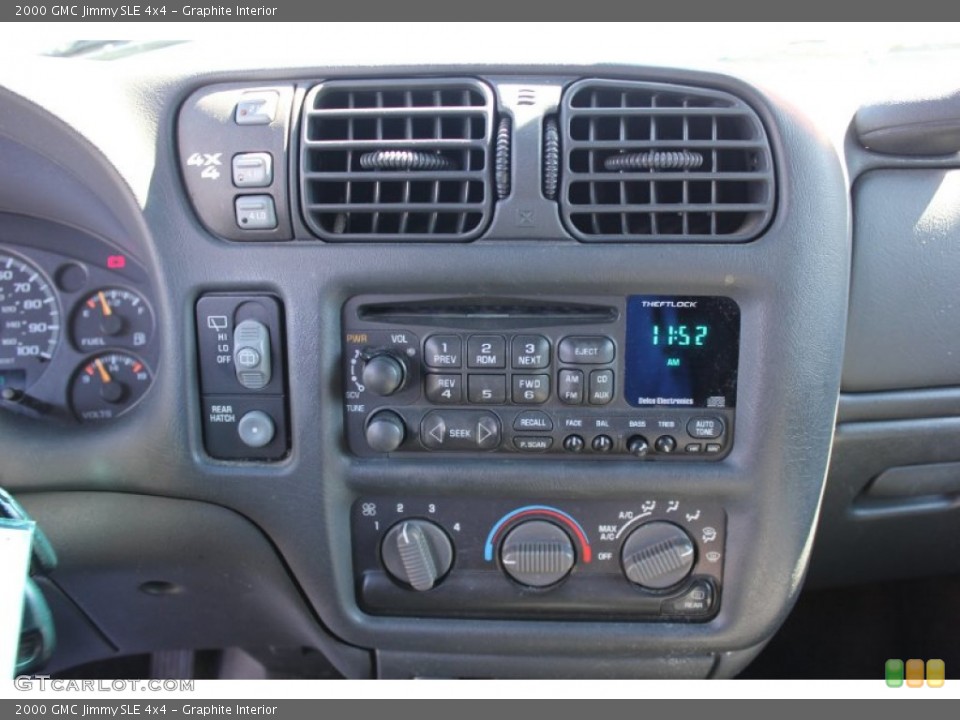 Graphite Interior Controls for the 2000 GMC Jimmy SLE 4x4 #63203098