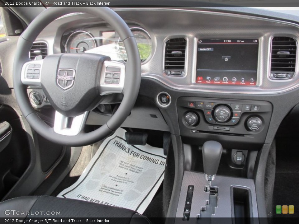 Black Interior Dashboard for the 2012 Dodge Charger R/T Road and Track #63203169