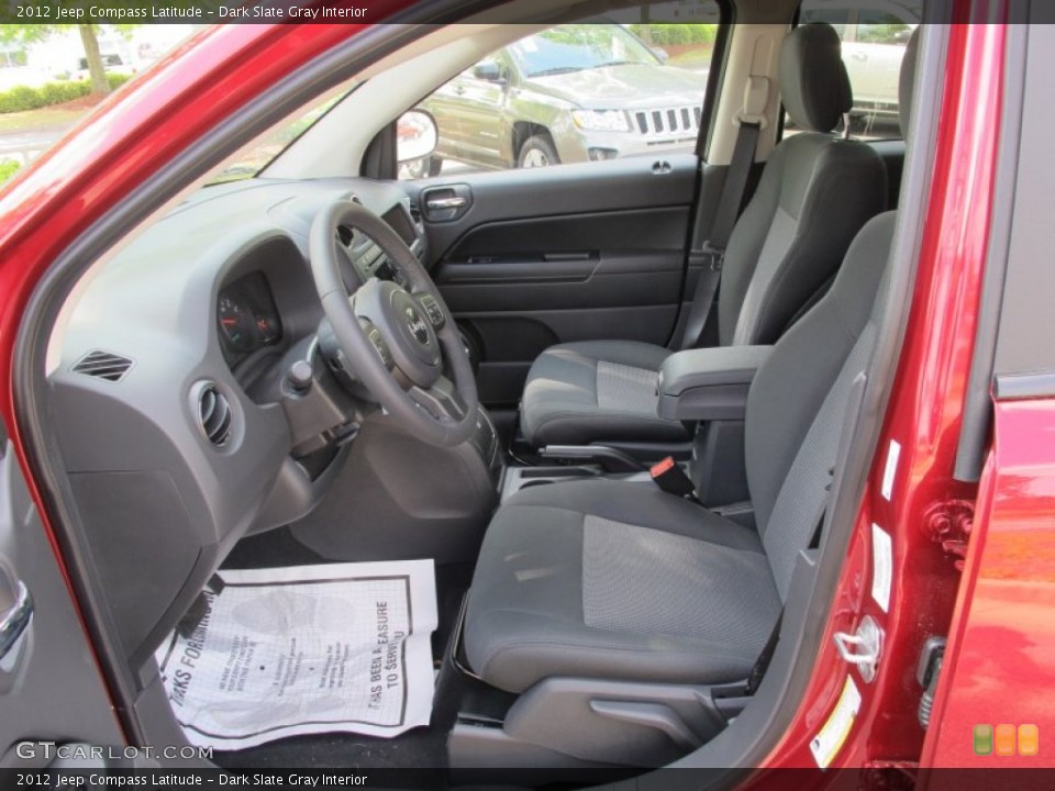 Dark Slate Gray Interior Photo for the 2012 Jeep Compass Latitude #63203556