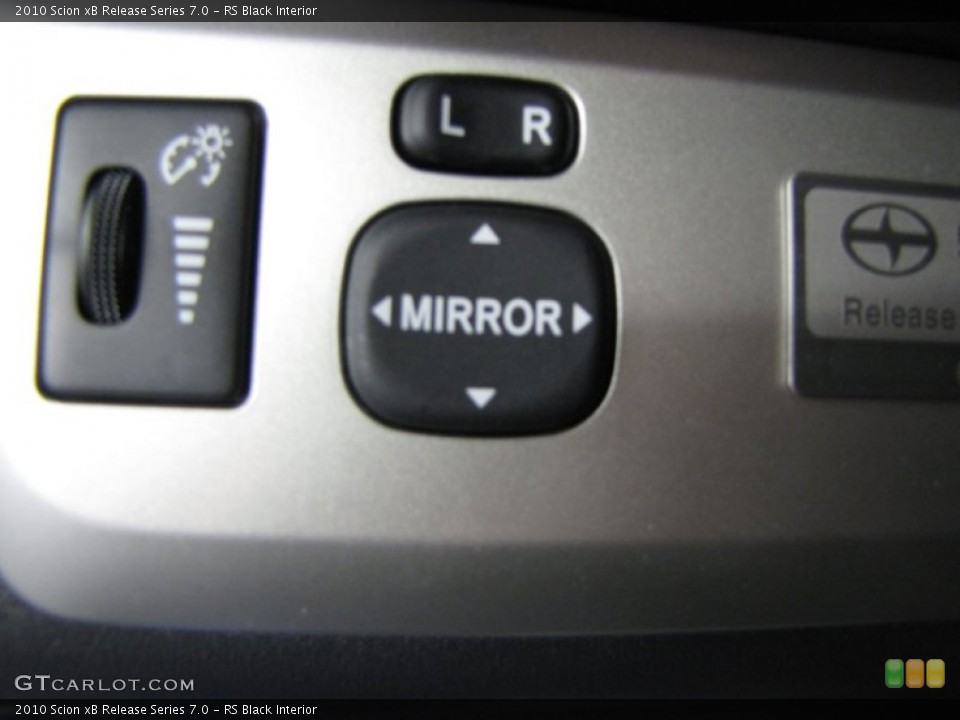 RS Black Interior Controls for the 2010 Scion xB Release Series 7.0 #63204477