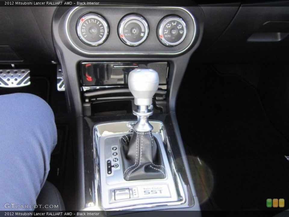 Black Interior Transmission for the 2012 Mitsubishi Lancer RALLIART AWD #63205776