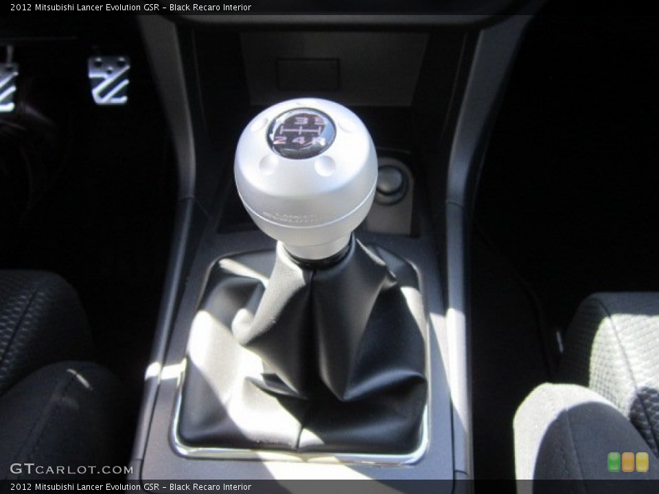 Black Recaro Interior Transmission for the 2012 Mitsubishi Lancer Evolution GSR #63206209