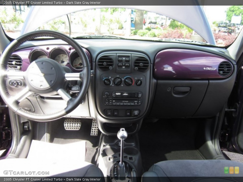 Dark Slate Gray Interior Dashboard for the 2005 Chrysler PT Cruiser Limited Turbo #63206268
