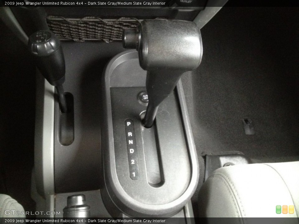 Dark Slate Gray/Medium Slate Gray Interior Transmission for the 2009 Jeep Wrangler Unlimited Rubicon 4x4 #63207207