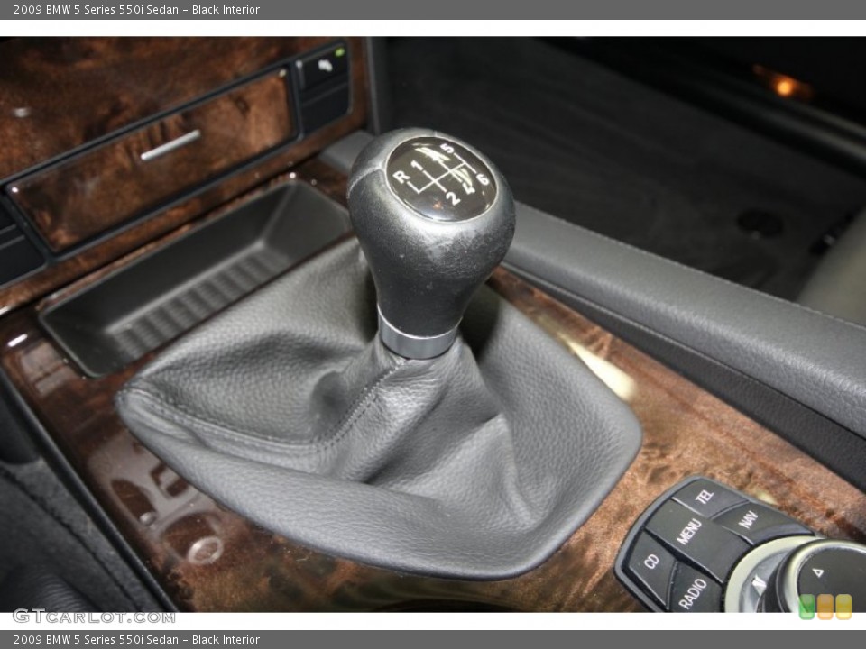 Black Interior Transmission for the 2009 BMW 5 Series 550i Sedan #63207334