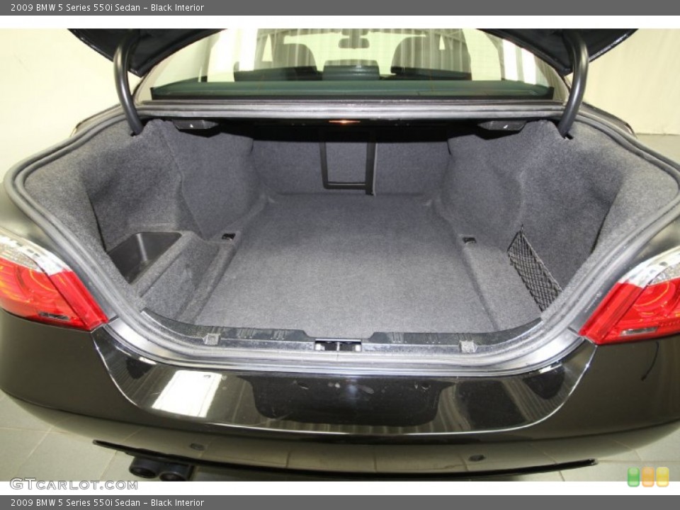 Black Interior Trunk for the 2009 BMW 5 Series 550i Sedan #63207437