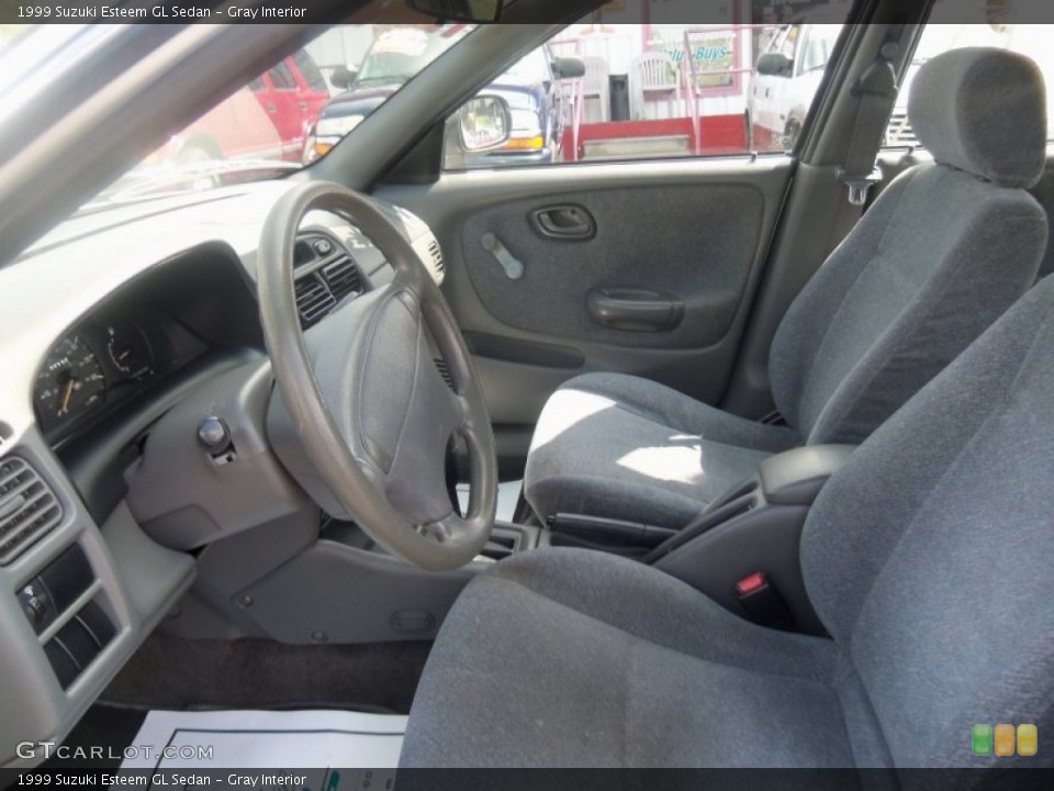 Gray Interior Photo for the 1999 Suzuki Esteem GL Sedan #63208281