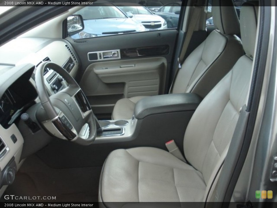 Medium Light Stone Interior Photo for the 2008 Lincoln MKX AWD #63208599