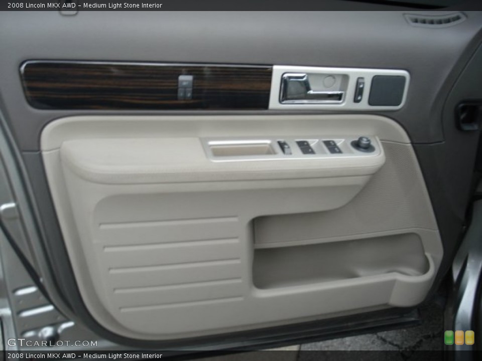 Medium Light Stone Interior Door Panel for the 2008 Lincoln MKX AWD #63208656