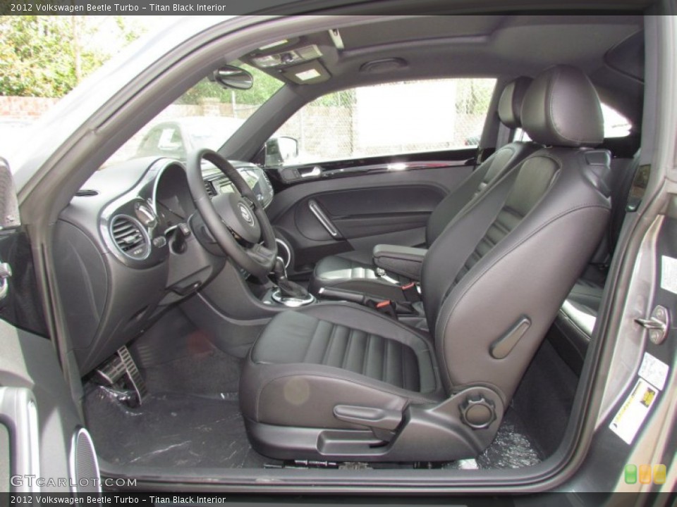 Titan Black Interior Photo for the 2012 Volkswagen Beetle Turbo #63209985