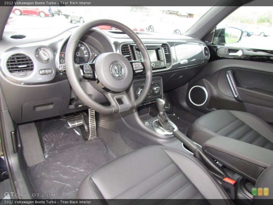 Titan Black Interior Prime Interior for the 2012 Volkswagen Beetle Turbo #63210057