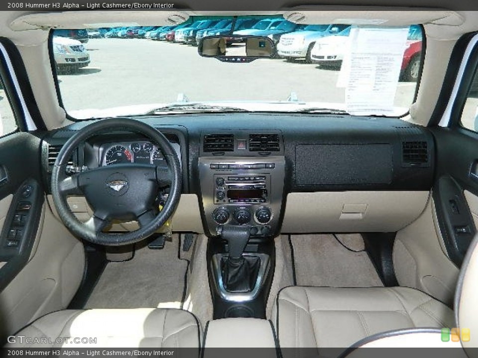 Light Cashmere/Ebony Interior Dashboard for the 2008 Hummer H3 Alpha #63210372
