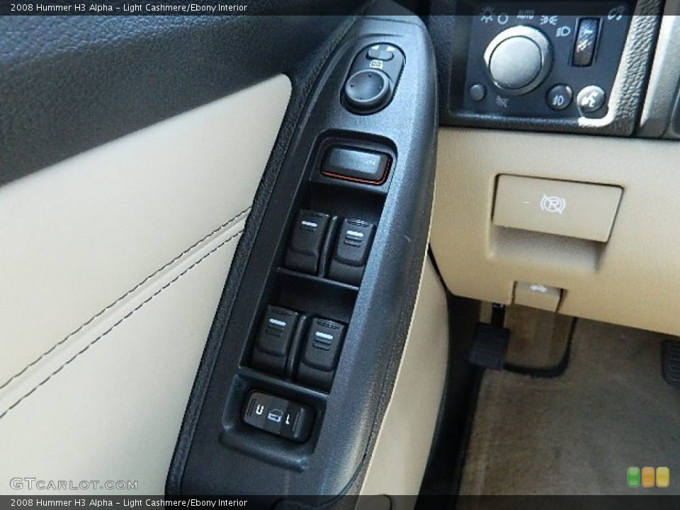 Light Cashmere/Ebony Interior Controls for the 2008 Hummer H3 Alpha #63210400