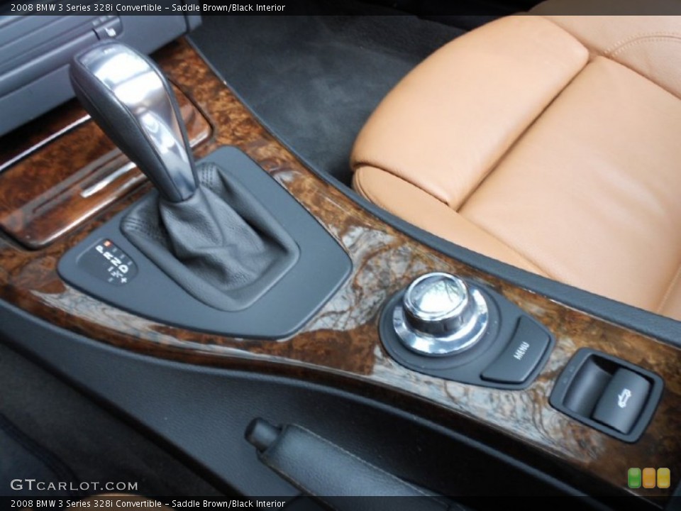 Saddle Brown/Black Interior Transmission for the 2008 BMW 3 Series 328i Convertible #63210442