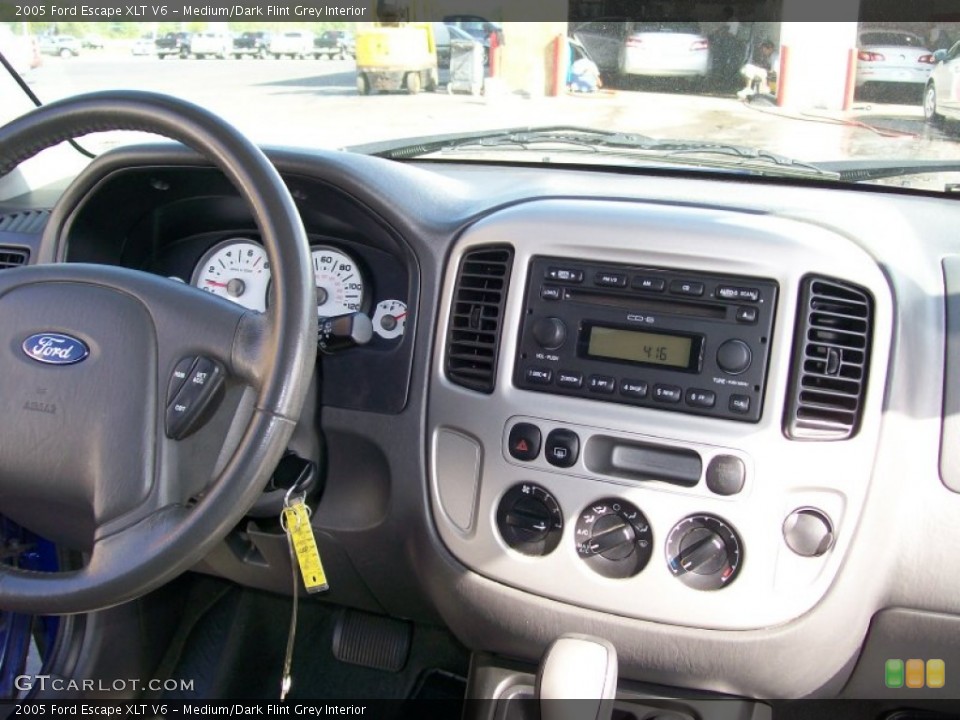 Medium/Dark Flint Grey Interior Controls for the 2005 Ford Escape XLT V6 #63211980
