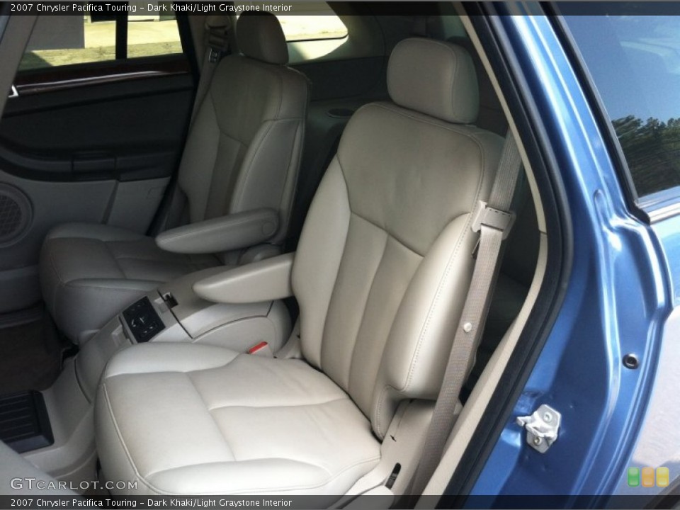 Dark Khaki/Light Graystone Interior Rear Seat for the 2007 Chrysler Pacifica Touring #63212310