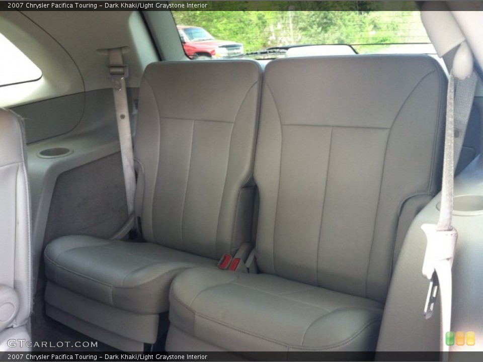 Dark Khaki/Light Graystone Interior Rear Seat for the 2007 Chrysler Pacifica Touring #63212361