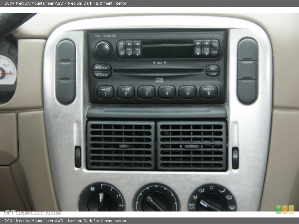 Medium Dark Parchment Interior Controls for the 2004 Mercury Mountaineer AWD #63217848