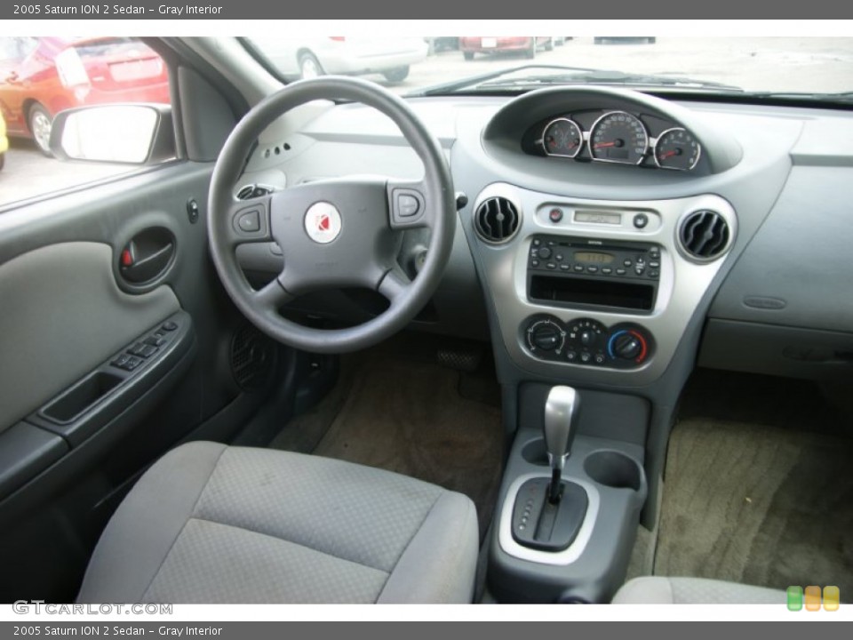 Gray Interior Dashboard for the 2005 Saturn ION 2 Sedan #63217989