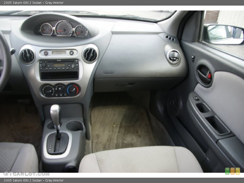 Gray Interior Dashboard for the 2005 Saturn ION 2 Sedan #63217998