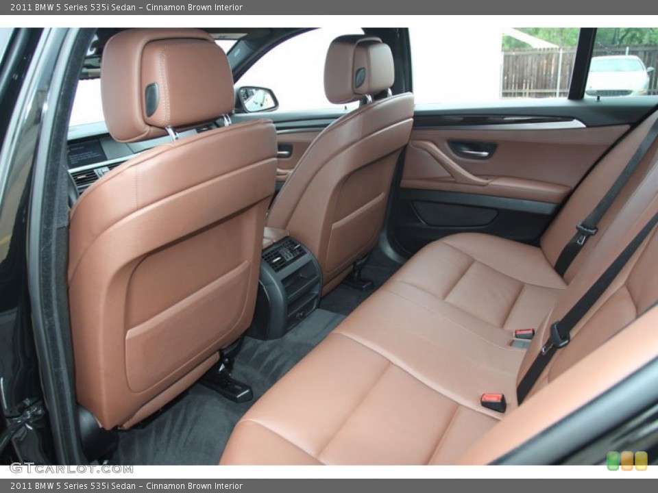 Cinnamon Brown Interior Photo for the 2011 BMW 5 Series 535i Sedan #63219557