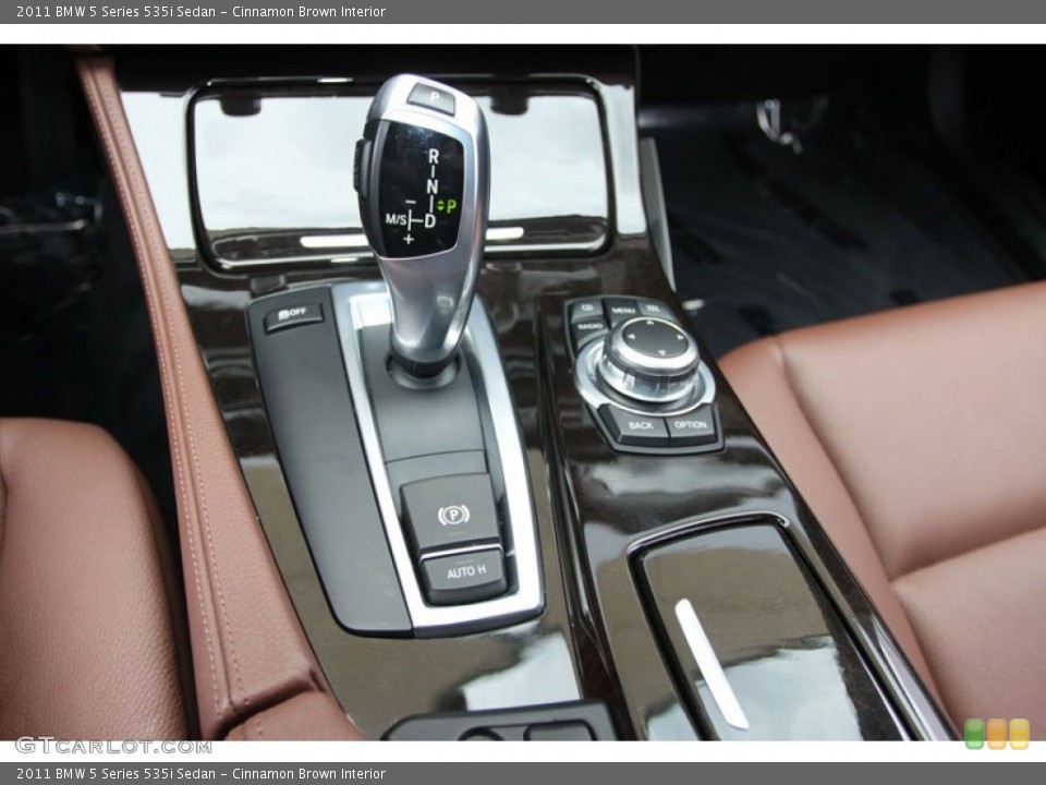 Cinnamon Brown Interior Transmission for the 2011 BMW 5 Series 535i Sedan #63219641