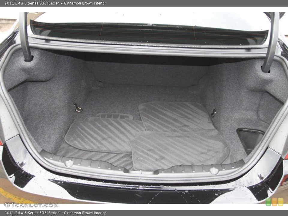 Cinnamon Brown Interior Trunk for the 2011 BMW 5 Series 535i Sedan #63219751