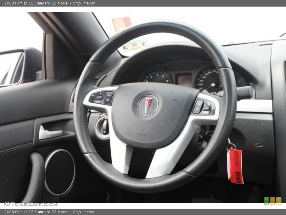 Onyx Interior Steering Wheel for the 2008 Pontiac G8  #63220026