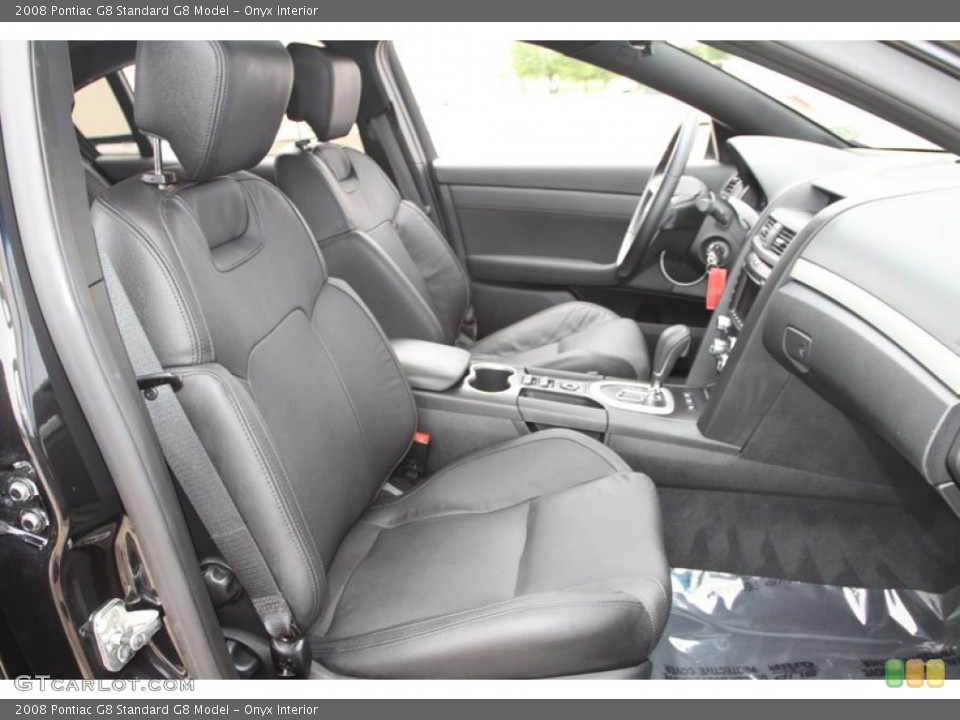 Onyx Interior Photo for the 2008 Pontiac G8  #63220215