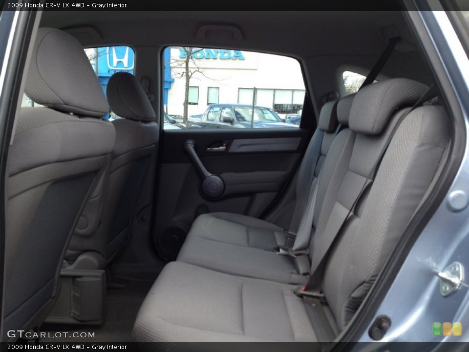 Gray Interior Rear Seat for the 2009 Honda CR-V LX 4WD #63220281